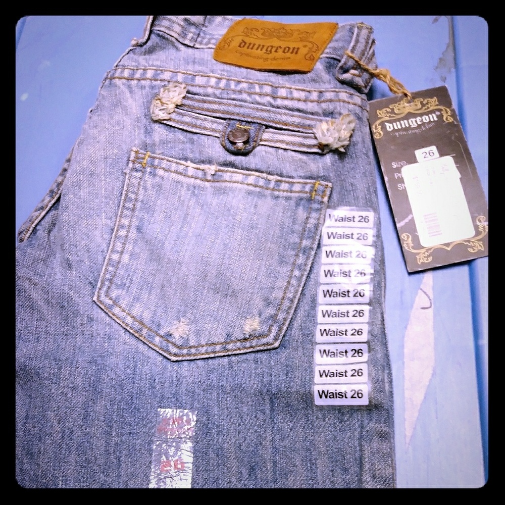 Dungeon jeans original tags